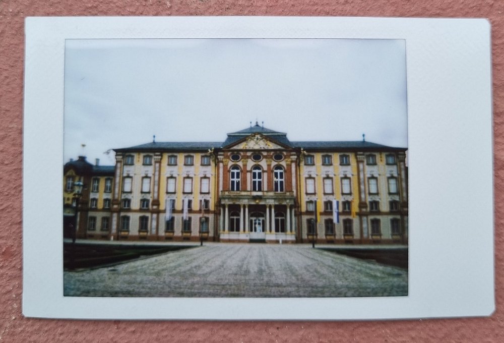 instax schloss bruchsal 2023-4-15 Schloss Bruchsal